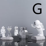 Astronaut Spaceman Decoration TV Cabinet Wine Cabinet Book G Silver 0 - Tophatter Daily Deals