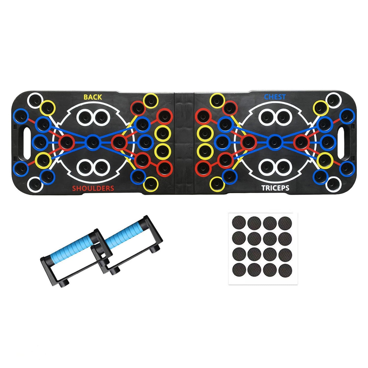 54-hole Push-up Board Multi-functional Home Fitness Equipment 2 Style 0 - Tophatter Daily Deals