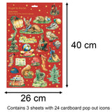 3D Pop & Slot Storytime Christmas Advent Calendar | Rabbit Advent Calendar Advent Calendar - Tophatter Daily Deals