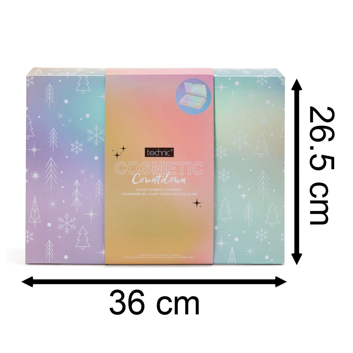Cosmetic Christmas Advent Calendar | Make-Up Beauty Countdown Advent Calendar Advent Calendar - Tophatter Daily Deals