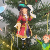 Captain Hook Christmas Tree Bauble | Peter Pan Christmas Tree Ornament - 12cm Baubles - Tophatter Daily Deals