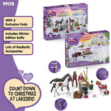 Schleich Horse Club Toy Advent Calendar, Horse Advent Calendar 2025, 34 Pieces Advent Calendar - Tophatter Daily Deals