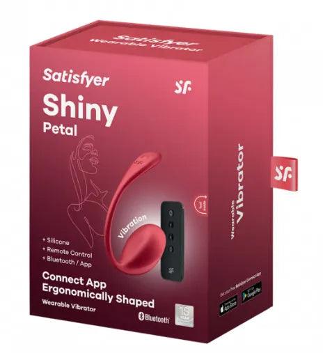 Satisfyer Shiny Petal Connect – App-Controlled G-Spot Vibrator > Sex Toys For Ladies > Panty Vibes - Tophatter Daily Deals
