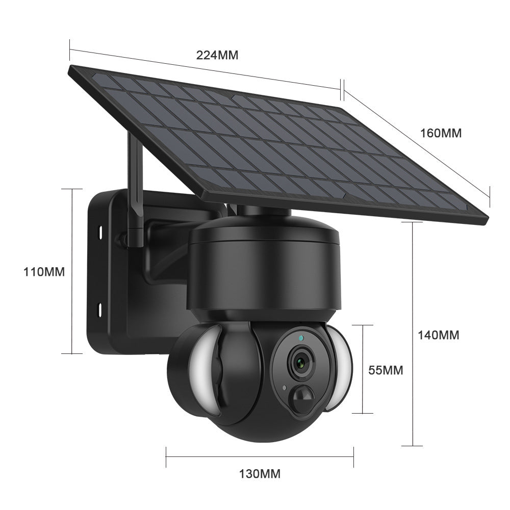 12000mA Rechargeable Battery Camera PIL4 2 Million Dual Light Night Vision 0 - Tophatter Daily Deals