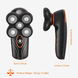 4D Electric Shavers Razor IPX7 Rechargeable Beard Trimmer Men's Grooming - Tophatter Daily Deals