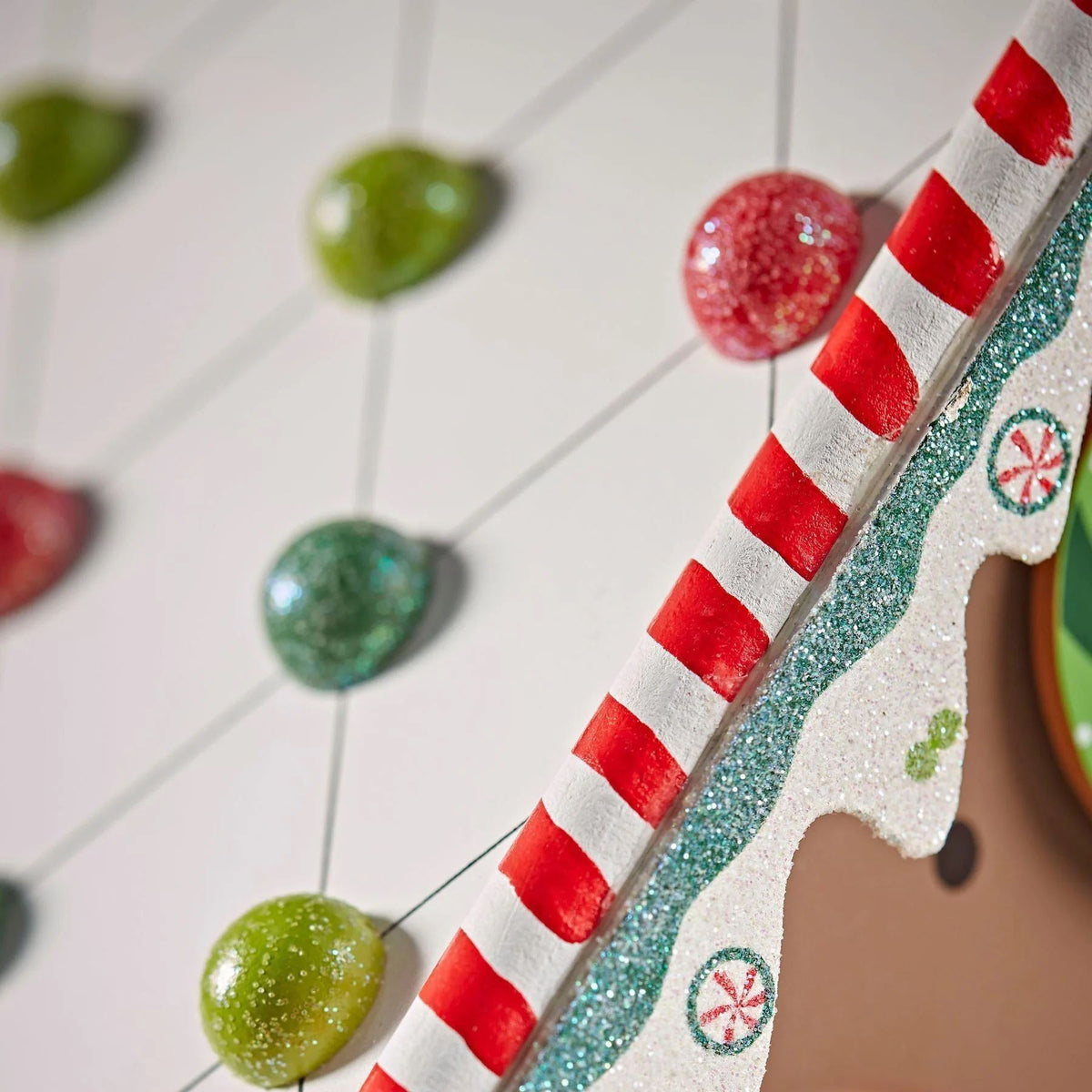 Gingerbread House Advent Calendar | Fill Your Own Christmas Advent Calendar 27cm Advent Calendar - Tophatter Daily Deals