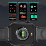 Bluetooth Sports Smartwatch Blood Pressure Blood Oxygen Monitoring 0 - Tophatter Daily Deals