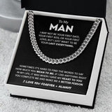 14K Gold Single Round Close Cuban Chain Titanium Steel Necklace With Greeting Card Platinum gift card box 0 - Tophatter Daily Deals