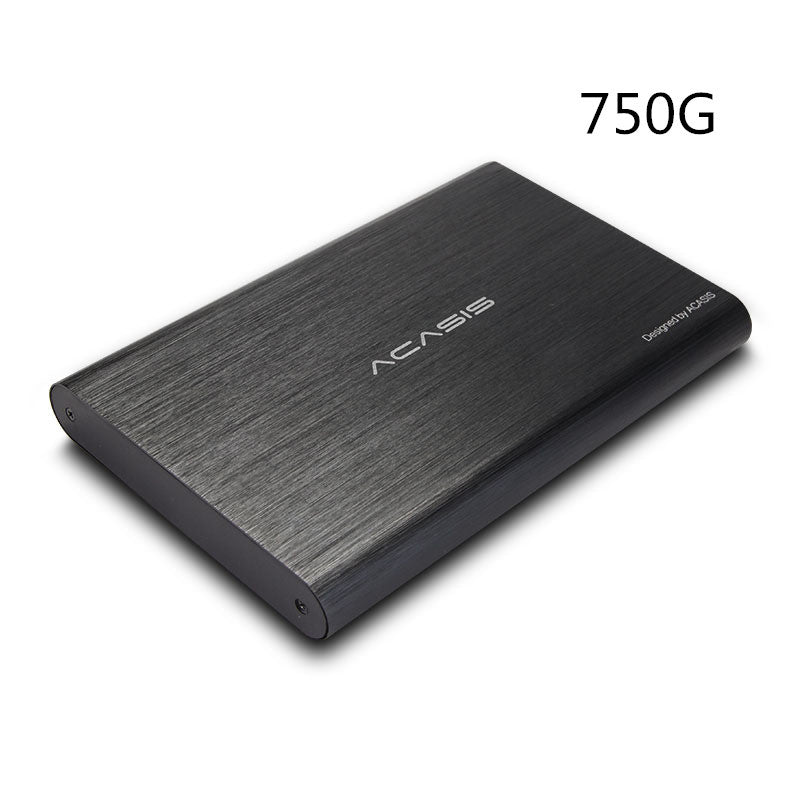 Akassis Mobile Hard Drive High-Speed Metal Supports Android Phones 750G black 0 - Tophatter Daily Deals