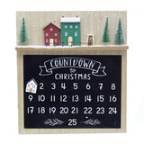 Wooden Christmas Advent Calendar Plaque Magnetic House Calendar | 25 Day Countdown To Christmas Calendar Sign | Reusable Xmas Advent Calendars Advent Calendar - Tophatter Daily Deals