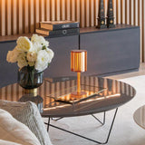 Bar Restaurant Table Atmosphere Table Lamp LED Charging Acrylic Crystal Table Lamp Touch Bedside Night Light 0 - Tophatter Daily Deals