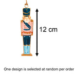 Nutcracker Christmas Bauble | Vintage Metal Soldier Tree Ornament with Twine Baubles - Tophatter Daily Deals