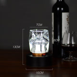 Bar Atmosphere Table Crystal Lamp Led LightsCharging White light 220V US 0 - Tophatter Daily Deals