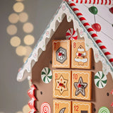 Gingerbread House Advent Calendar | Fill Your Own Christmas Advent Calendar 27cm Advent Calendar - Tophatter Daily Deals