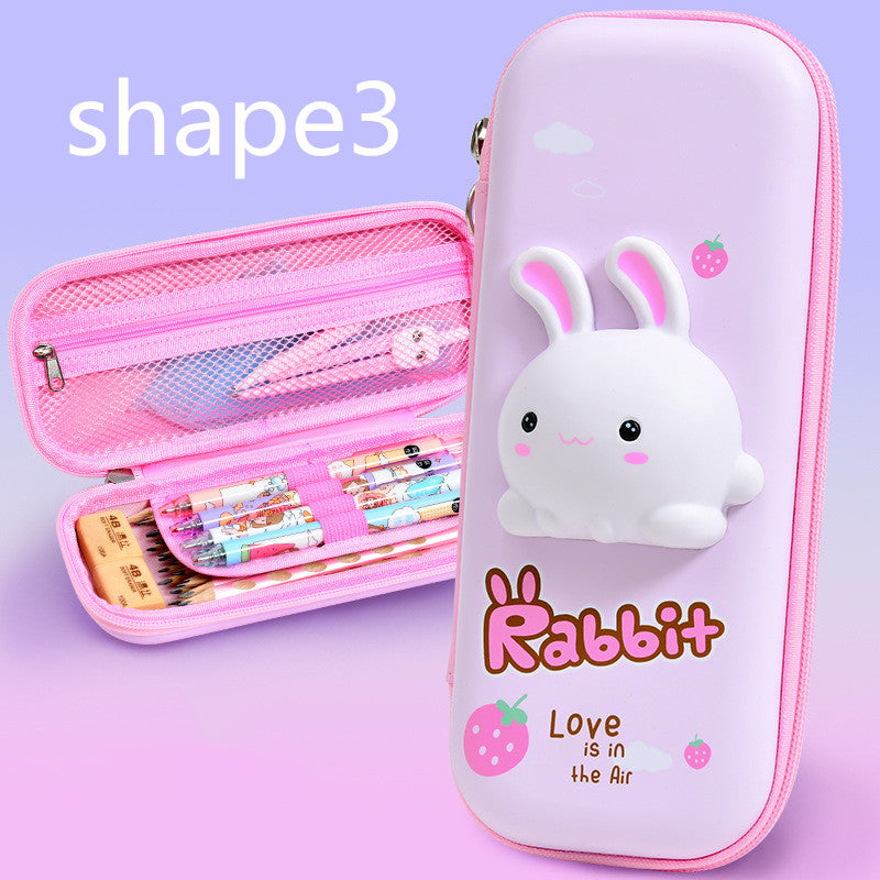 3D Decompression Pencil Case Multifunctional Large-capacity Shape3 0 - Tophatter Daily Deals