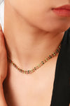 Leaf Chain Lobster Clasp Necklace Necklaces - Tophatter Daily Deals