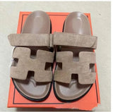 Velcro Casual Thick Bottom For Outdoors Sandals For Women Khaki Humidifier - Tophatter Daily Deals