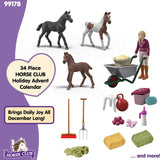 Schleich Horse Club Toy Advent Calendar, Horse Advent Calendar 2025, 34 Pieces Advent Calendar - Tophatter Daily Deals