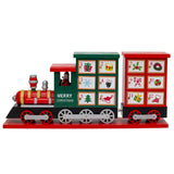 Santa Express Train Christmas Advent Calendar | Wooden Train Advent Calendar Advent Calendar - Tophatter Daily Deals