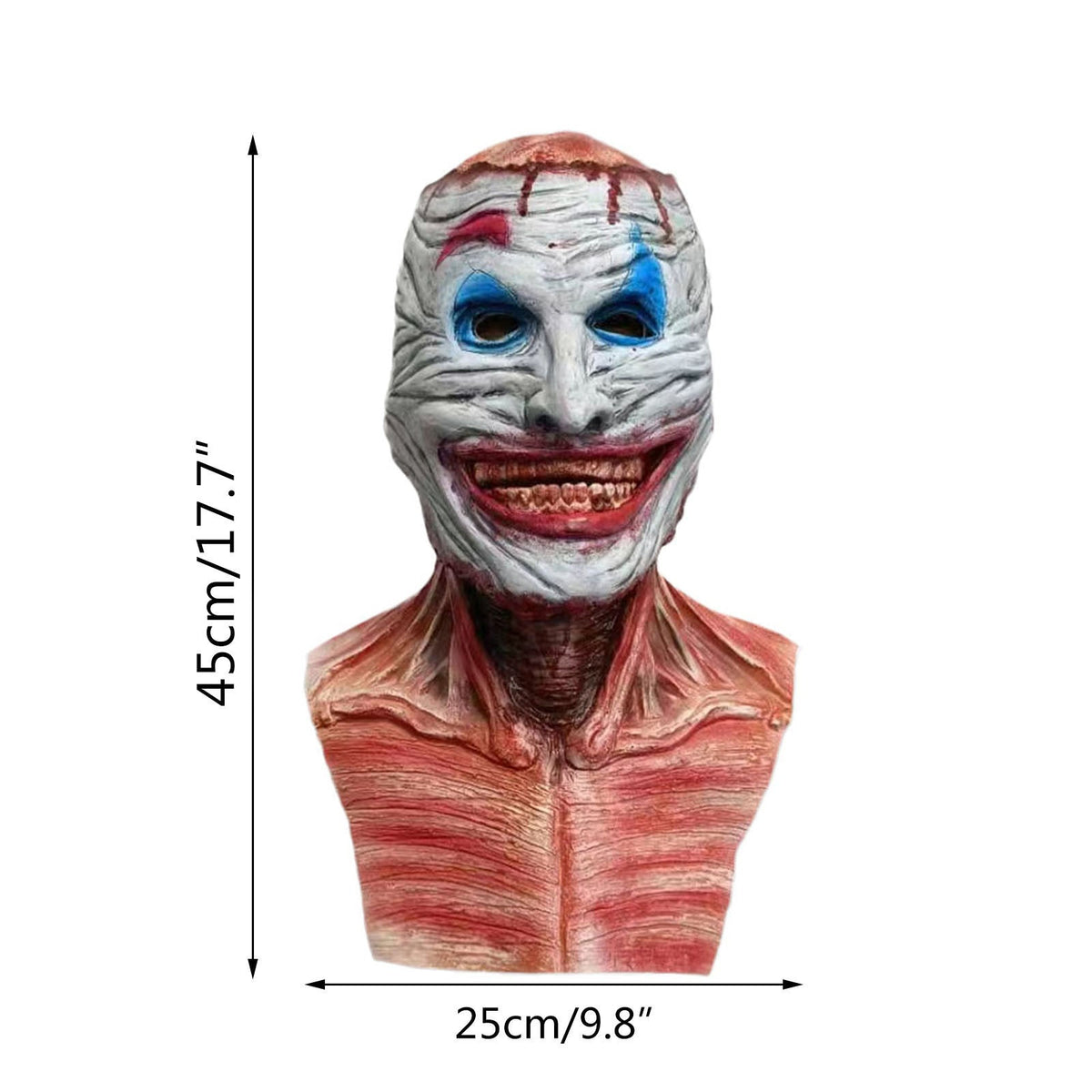 Horror Latex Mask Headgear Halloween 2025 Immersive 3D Changing Face Moving Picture Frame - Tophatter Daily Deals