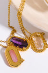Copper 14K Gold-Plated Pendant Necklace Necklaces - Tophatter Daily Deals