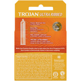 Trojan Stimulations Ultra Ribbed Lubricated Condoms - 3 Pack > Essentials > Condoms - Tophatter Daily Deals