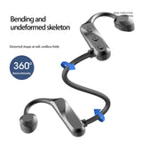 Bone Conduction Bluetooth 5.0 Waterproof Headphones 0 - Tophatter Daily Deals