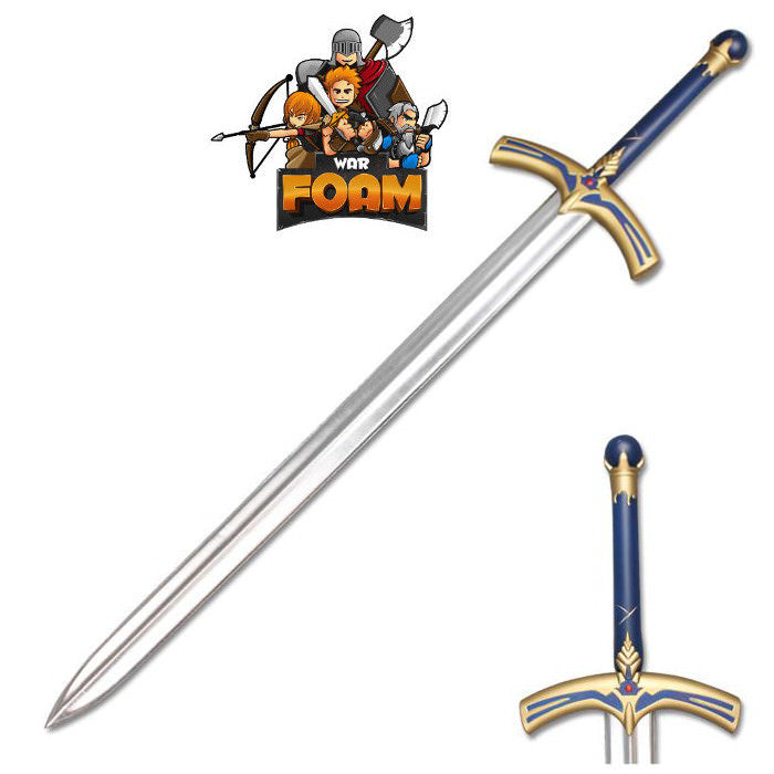 Fate Stay Night Saber Caliburn Fantasy Foam LARP Cosplay Costume Sword Collectible Weapons - Tophatter Daily Deals