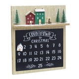 Wooden Christmas Advent Calendar Plaque Magnetic House Calendar | 25 Day Countdown To Christmas Calendar Sign | Reusable Xmas Advent Calendars Advent Calendar - Tophatter Daily Deals