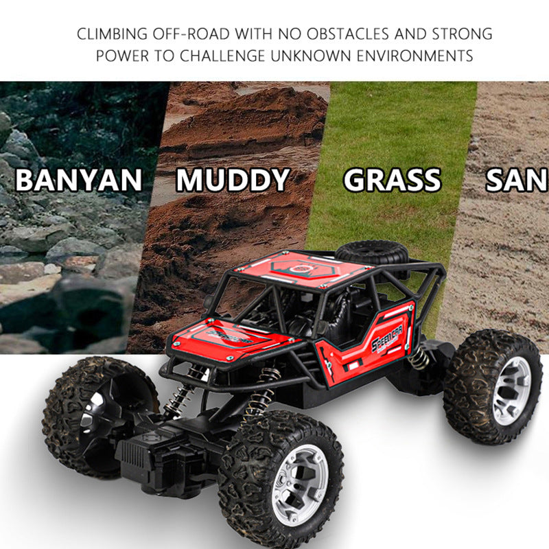 Alloy Off-road Vehicle Remote-control Automobile Remote Control Car 0 - Tophatter Daily Deals