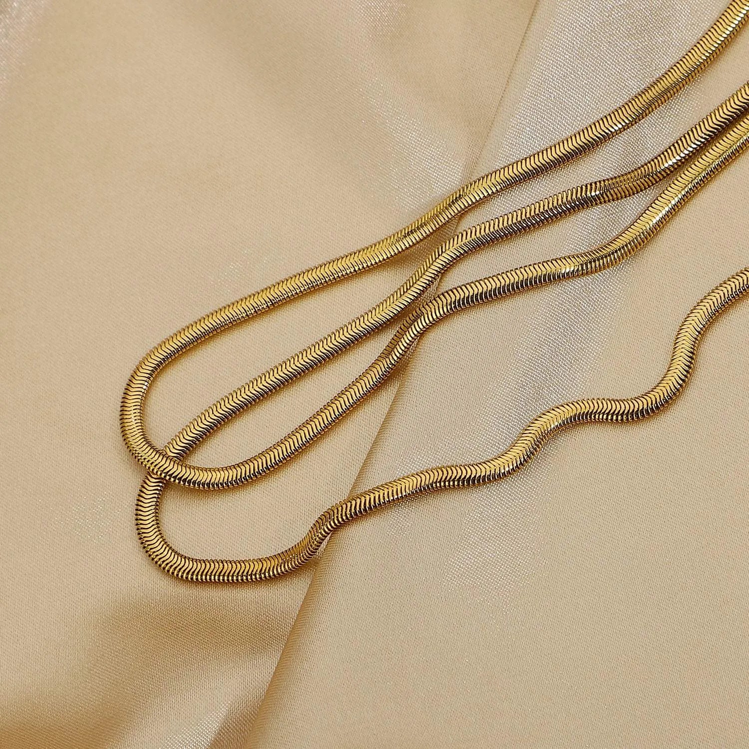 Gold Plated Necklace Necklaces - Tophatter Daily Deals