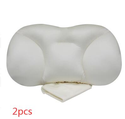 3D Anesthetic Pillow White 2pcs 50x30x10cm 0 - Tophatter Daily Deals