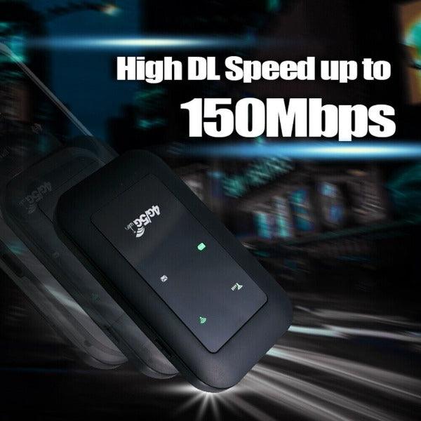 MiFi Device UK - Wireless 4G 5G LTE Mobile Hotspot Router Unlocked-WiFi Portable MiFi Broadband Apparel & Accessories - Tophatter Daily Deals