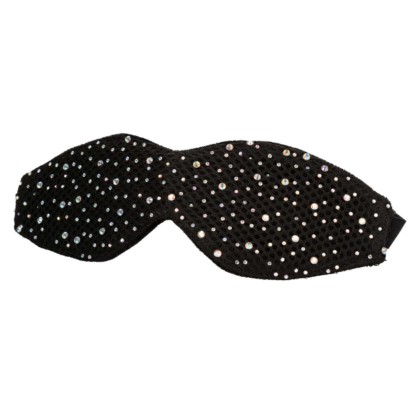 Radiance Blackout Eye Mask with Black Rhinestones and Plush Lining > Bondage Gear > Masks - Tophatter Daily Deals