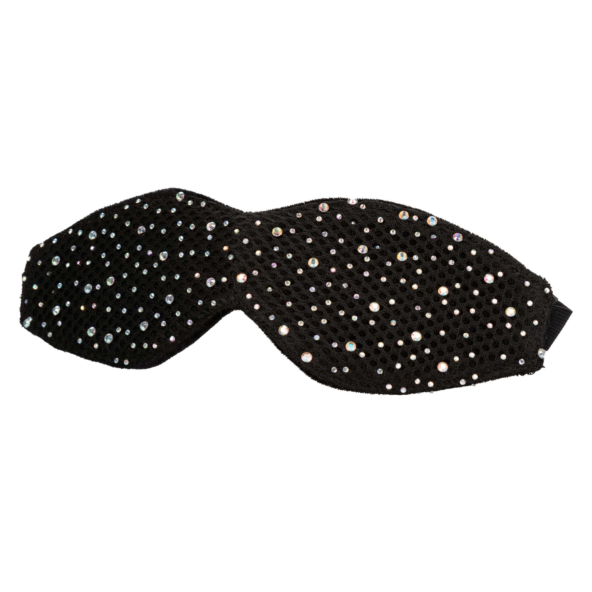 Radiance Blackout Eye Mask with Black Rhinestones and Plush Lining > Bondage Gear > Masks - Tophatter Daily Deals