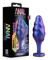 Anal Adventures Matrix Bumped Bling Butt Plug – Decorative Butt Plug > Anal Range > Butt Plugs - Tophatter Daily Deals