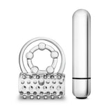 Stay Hard Vibrating Super Clitifier - Vibrating Cock Ring - Clear > Cock Ring > Vibrating - Tophatter Daily Deals