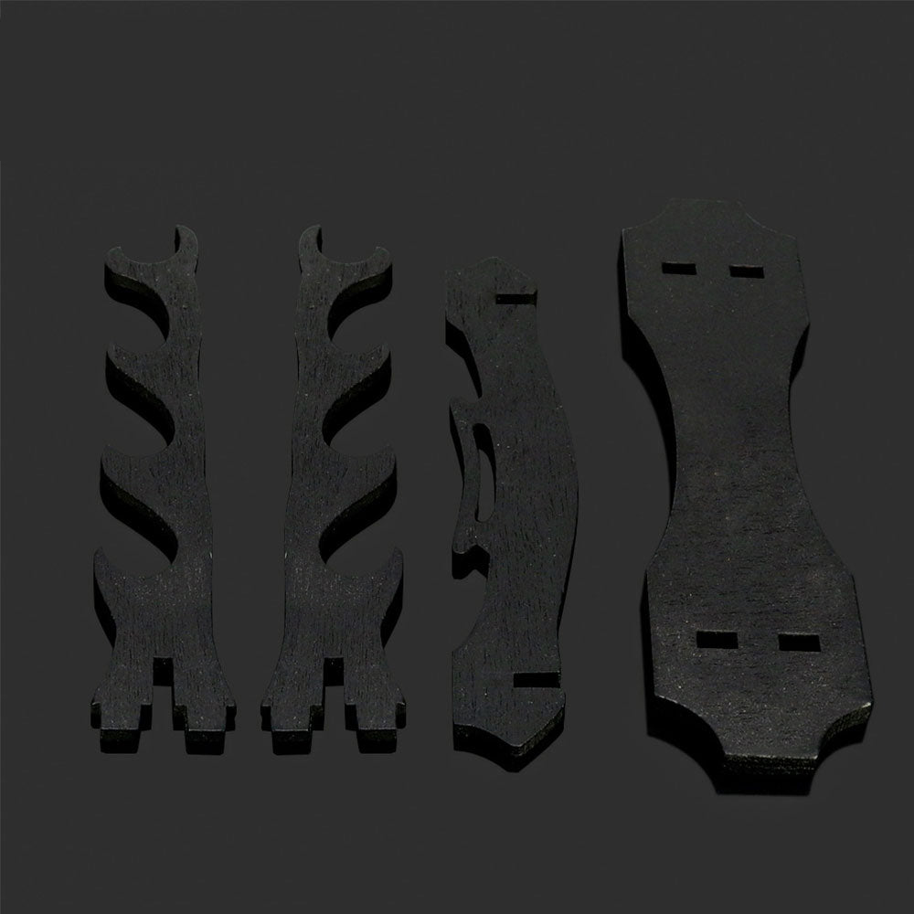 4-Layer Wooden Small Swords/Katanas Display Stand 3 In 1 Pack - Tophatter Daily Deals