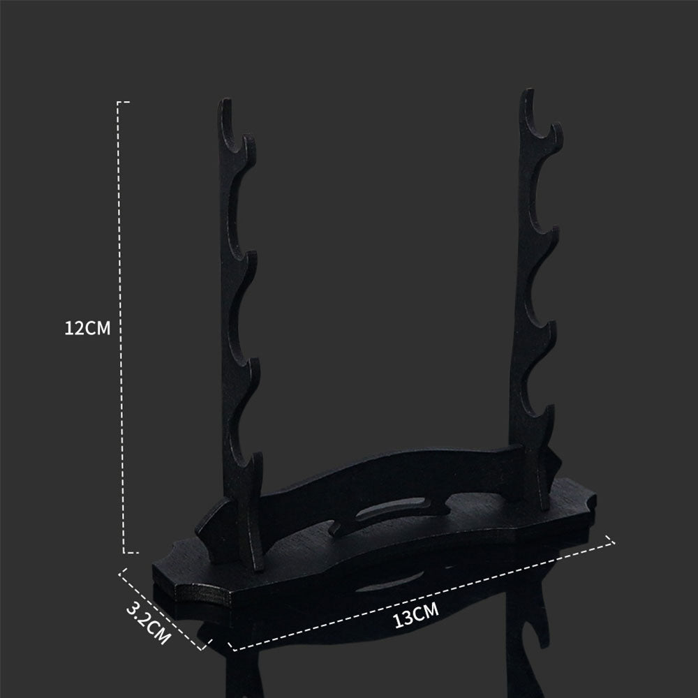 4-Layer Wooden Small Swords/Katanas Display Stand 3 In 1 Pack - Tophatter Daily Deals