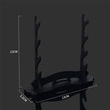 4-Layer Wooden Small Swords/Katanas Display Stand 3 In 1 Pack - Tophatter Daily Deals