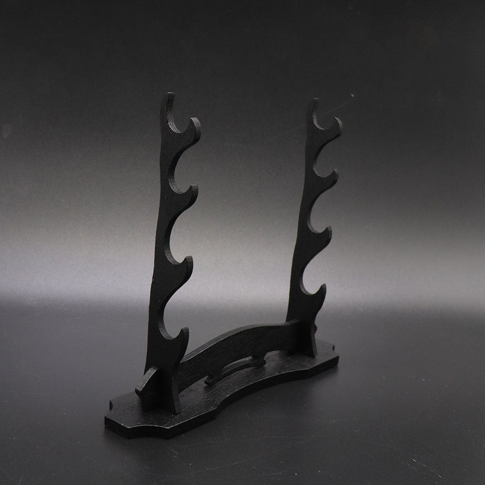 4-Layer Wooden Small Swords/Katanas Display Stand 3 In 1 Pack - Tophatter Daily Deals