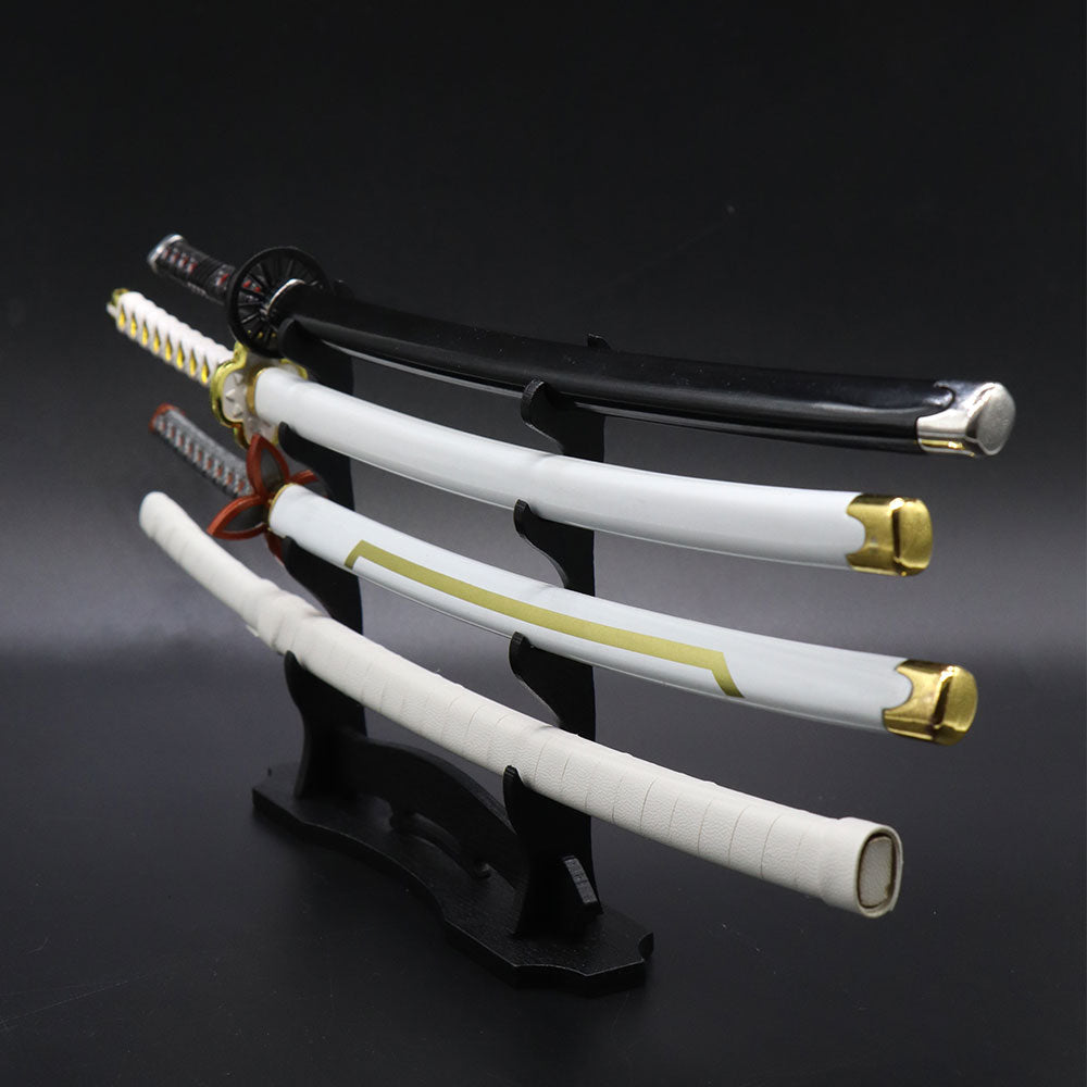 4-Layer Wooden Small Swords/Katanas Display Stand 3 In 1 Pack - Tophatter Daily Deals