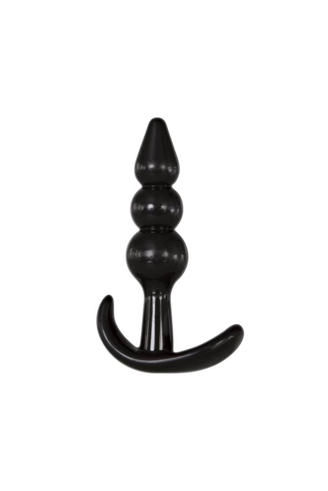 Adam & Eve - 4-Piece Anal Plug Kit - Black Sex Toy - Tophatter Daily Deals