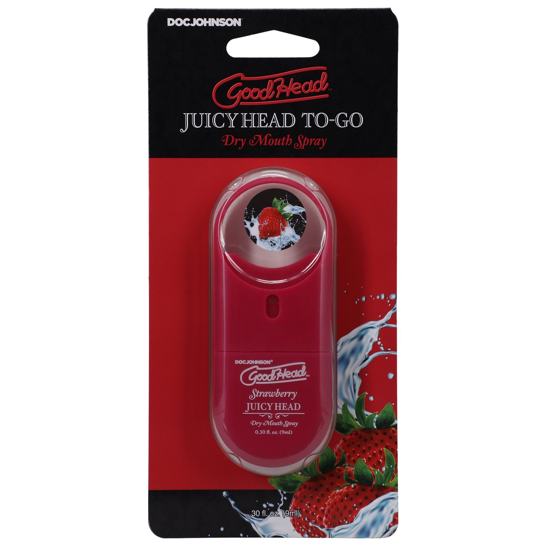 GoodHead Juicy Head (Strawberry) – Travel Size Dry Mouth Spray > Lube > Oral Gels & Sprays - Tophatter Daily Deals