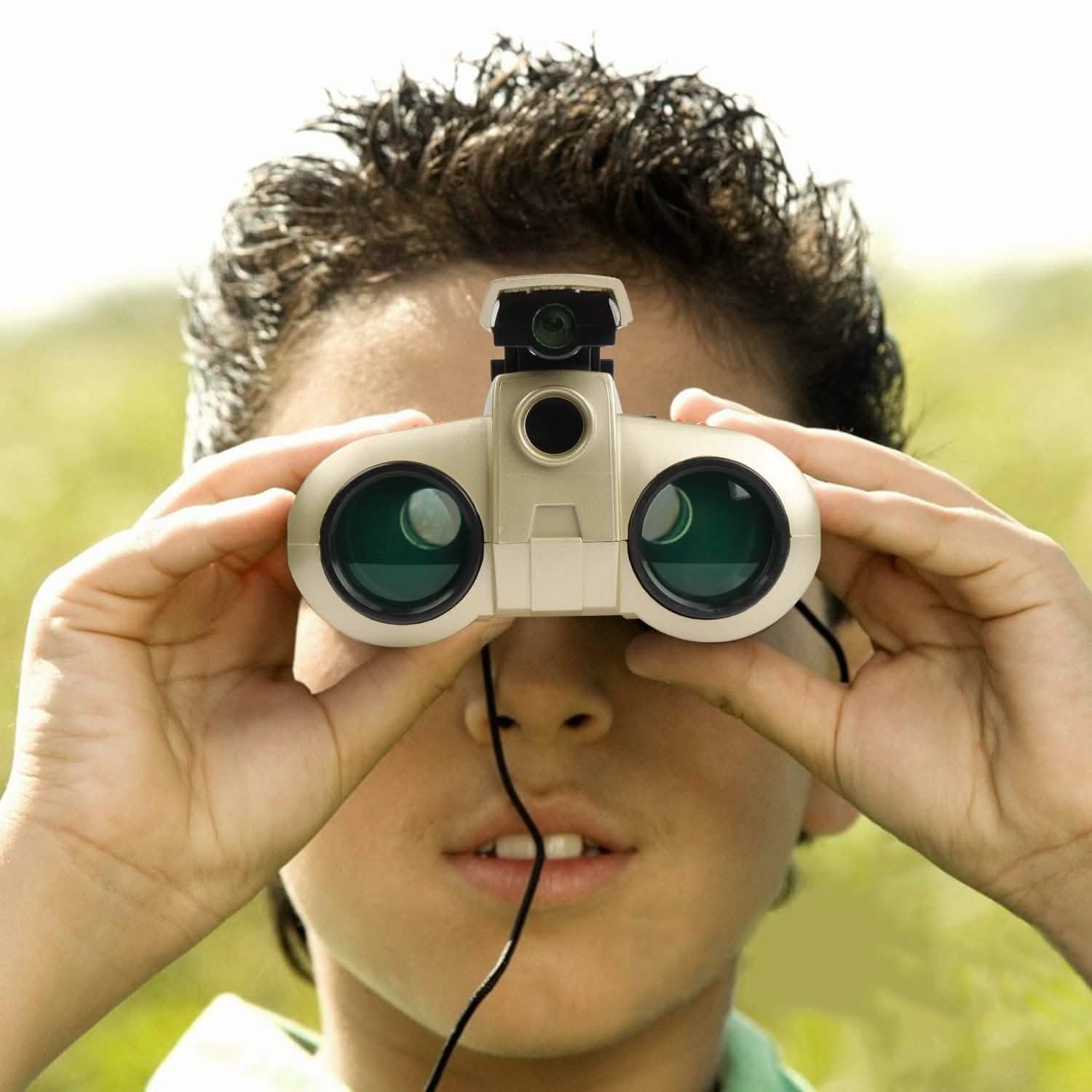 4x30 Kid Toy Night Vision Binoculars with Pop-Up LED Light Toys & Games - Tophatter Daily Deals