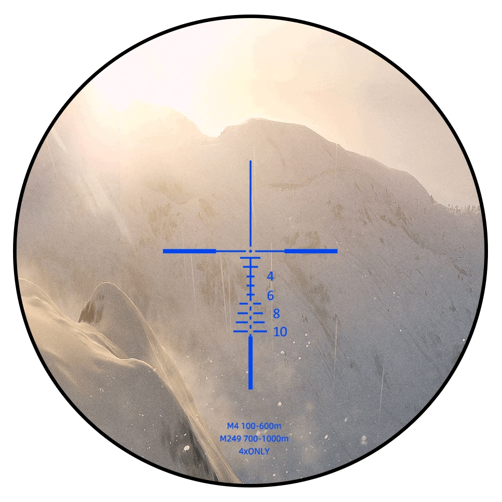 4x32 Compact Scope with Illuminated Reticle - Tophatter Daily Deals