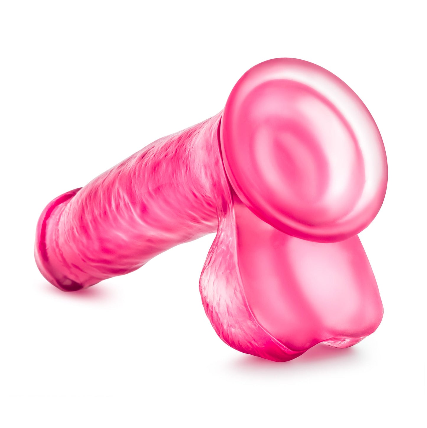 Sweet N Hard (Blue) – Realistic Suction Dildo with Balls 7" > Dildos > Realistic Dildos - Tophatter Daily Deals