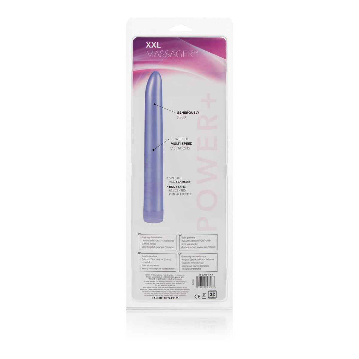 Jumbo 11 Inch Lavender Massager Multi-Speed Personal Vibrator > Vibrators > Standard Vibrators - Tophatter Daily Deals