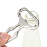 Full Stainless Self Defense Keychain Stinger Tool Brass Knuckles - Tophatter Daily Deals