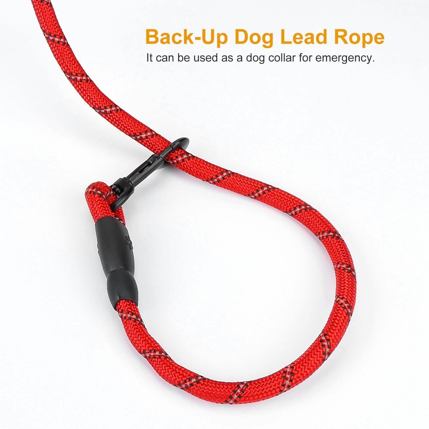 5 Ft. Dog Leash with Foam Handle Pet Supplies - Tophatter Daily Deals